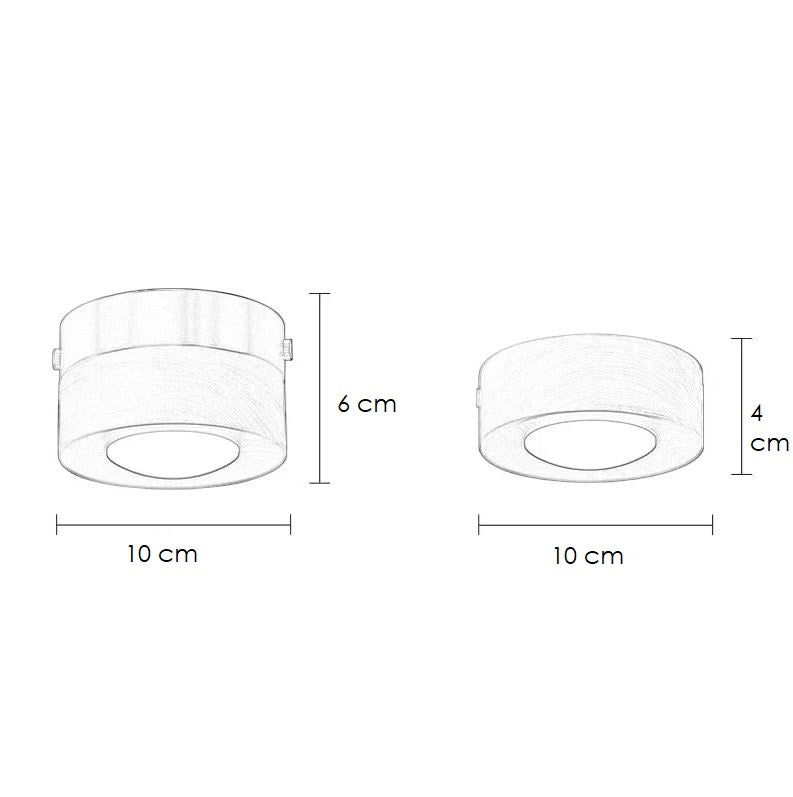 Paxley – Ceiling light made of walnut wood with LED spotlight