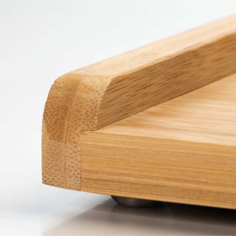Edge details of a cutting board