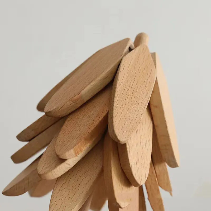 Paxley Wood Tree Folding Coaster Set
