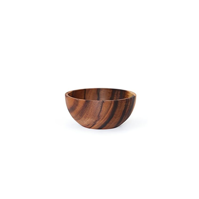 Rustic Bamboo Bowl Set