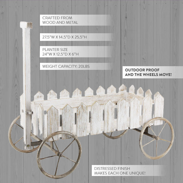 Paxley Wooden Cart