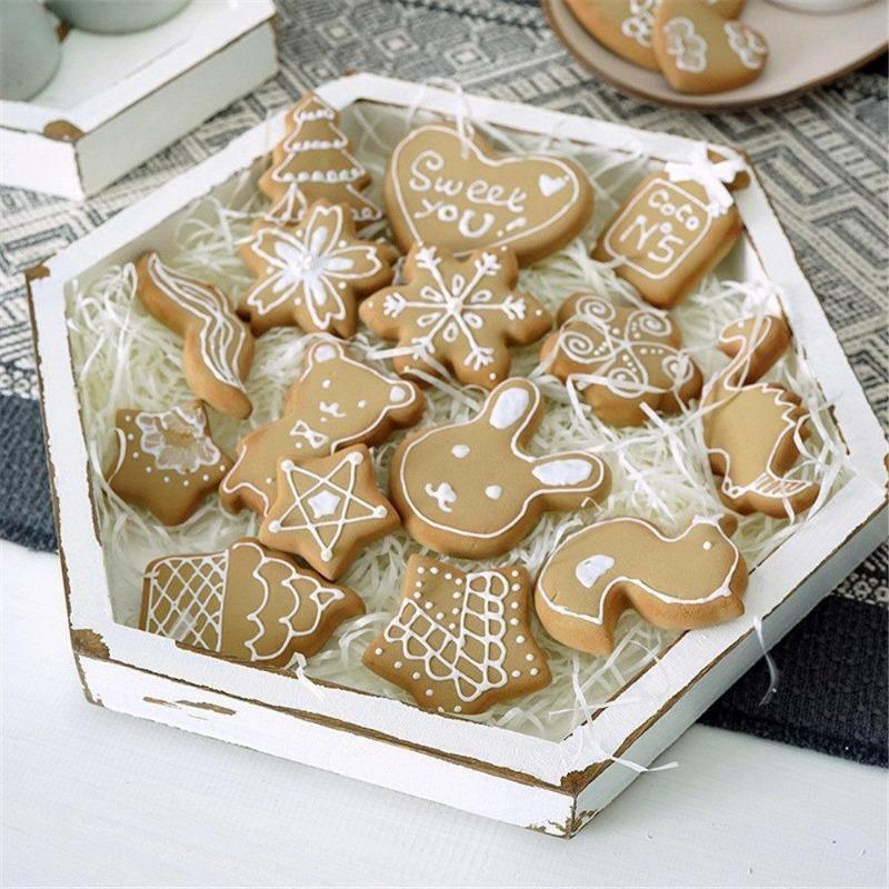 Paxley Wooden Tray Set | Rustic Design | Versatile Use | Decoration and Serving