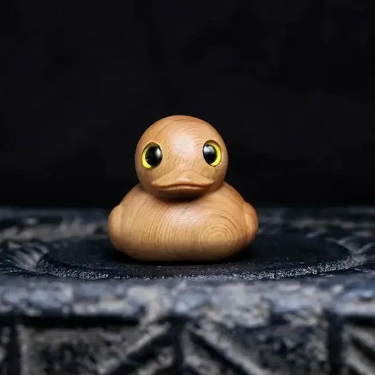 Paxley Wooden Rubber Duck