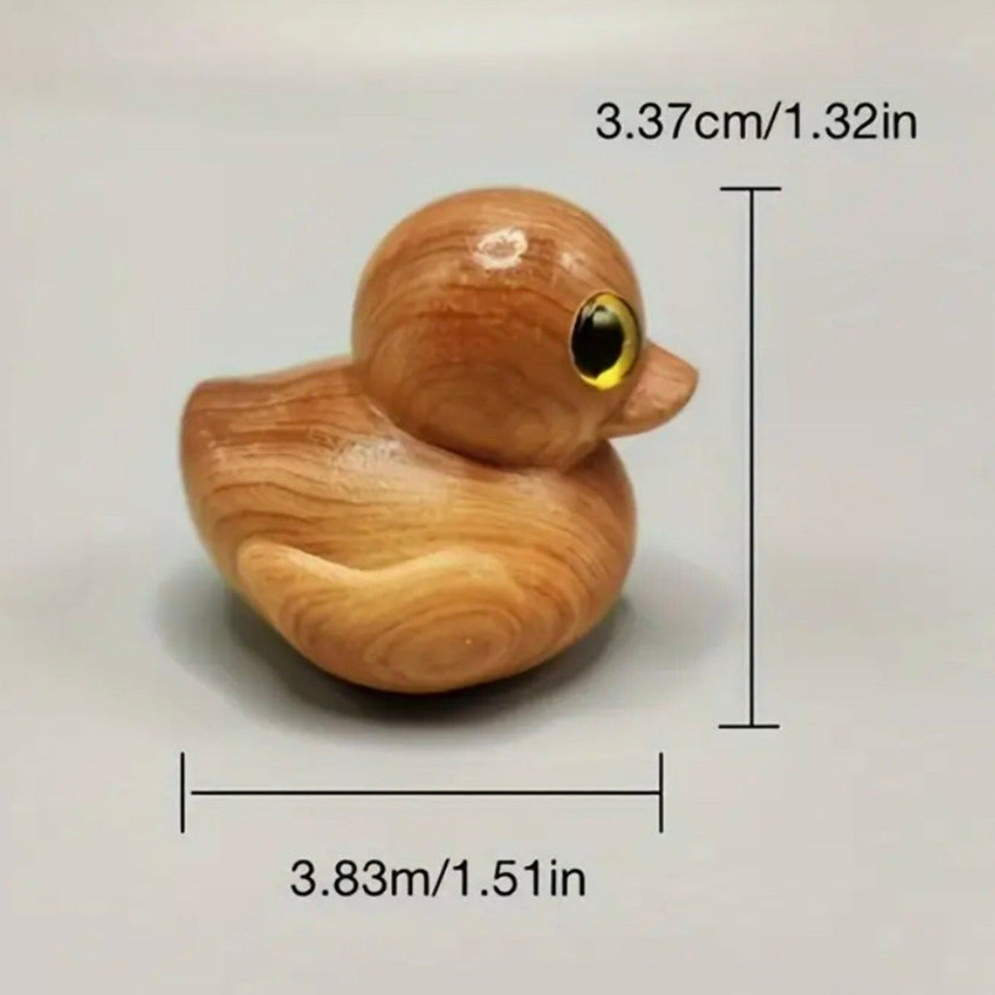 Paxley Wooden Rubber Duck