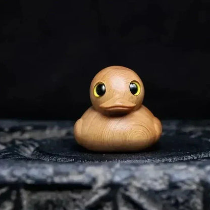 Paxley Wooden Rubber Duck