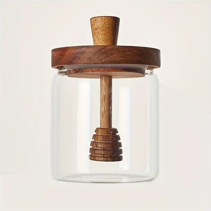 Paxley Honey Glass Jar