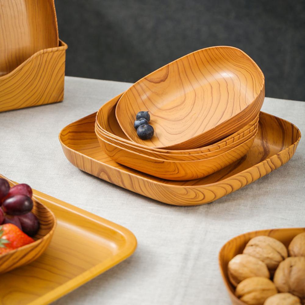 Paxley Wooden Snack Plate