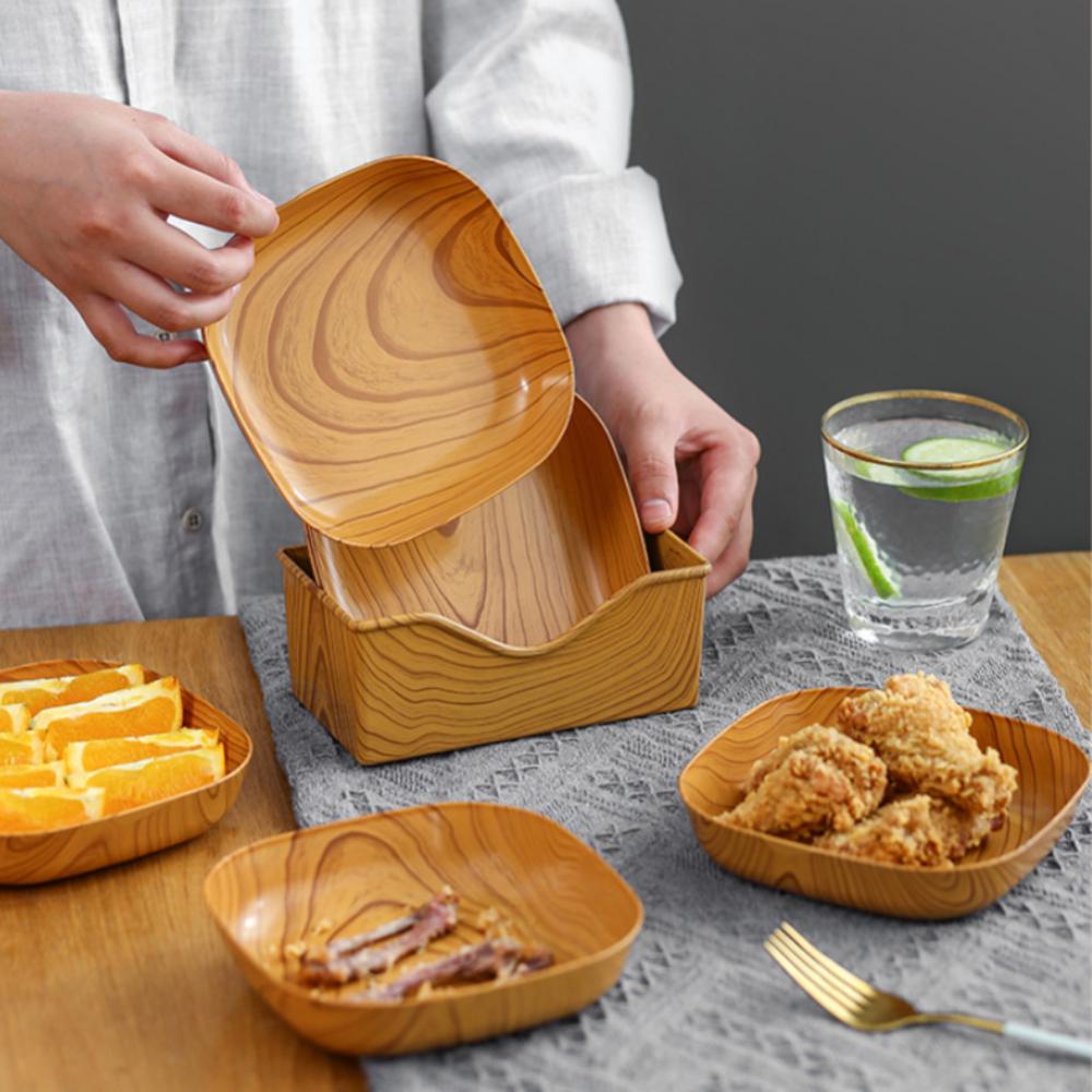 Paxley Wooden Snack Plate