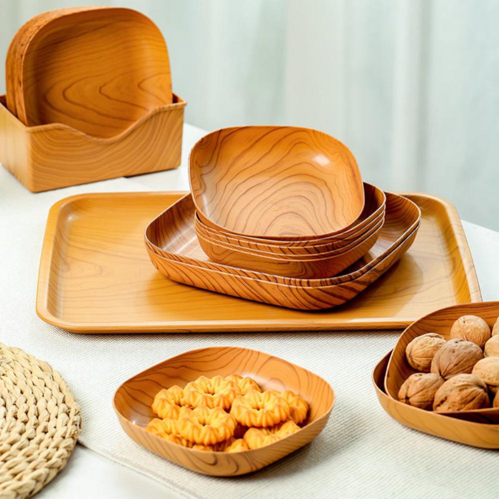 Paxley Wooden Snack Plate