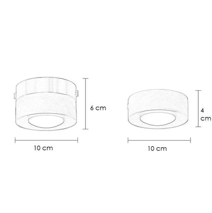 Paxley – Ceiling light made of walnut wood with LED spotlight