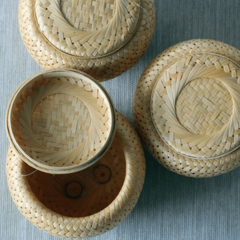 Vevet Bamboo Mat Holder