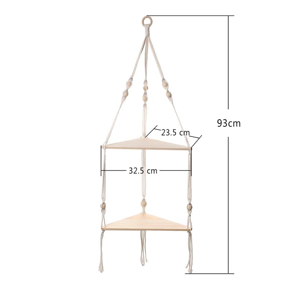 Paxley Wood Designer Shelves