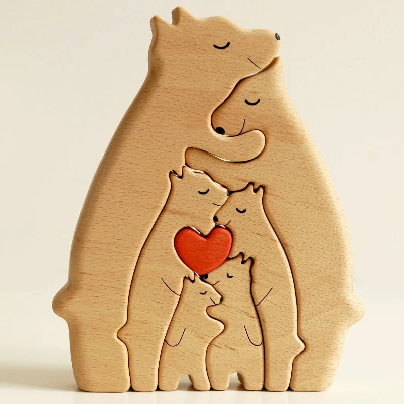 Paxley | Wooden Puzzle Decor | Beech Wood | Decorative Ornament