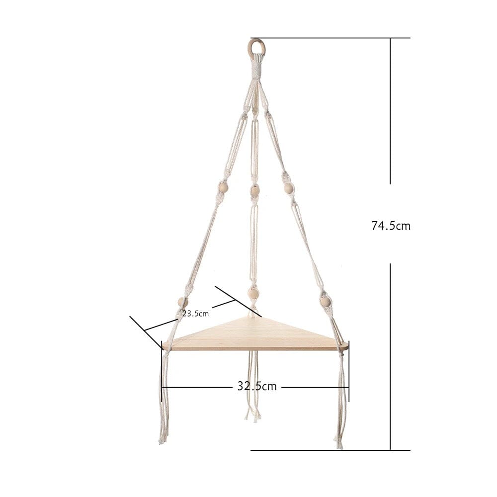 Paxley Wood Designer Shelves