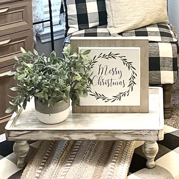 Paxley Wooden Footed Riser Trays, Set of 2