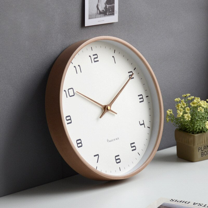 Paxley | Wooden Wall Clock | Scandinavian Design | Square Clock