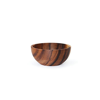 Rustic Bamboo Bowl Set
