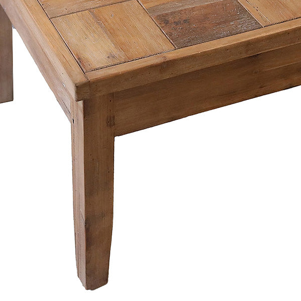 Paxley | Coffee Table | Square Wood Panel Top | Living Room Table