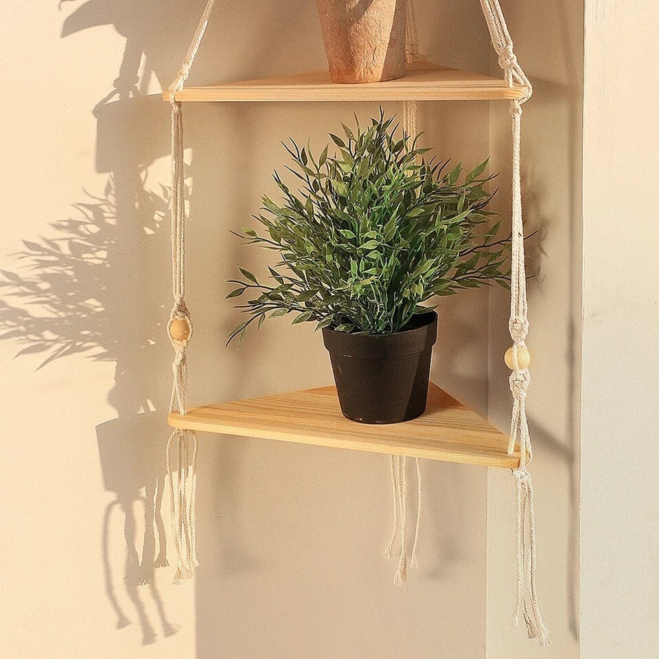 Paxley | Wooden Wall Shelves | Natural Wood | Display Storage