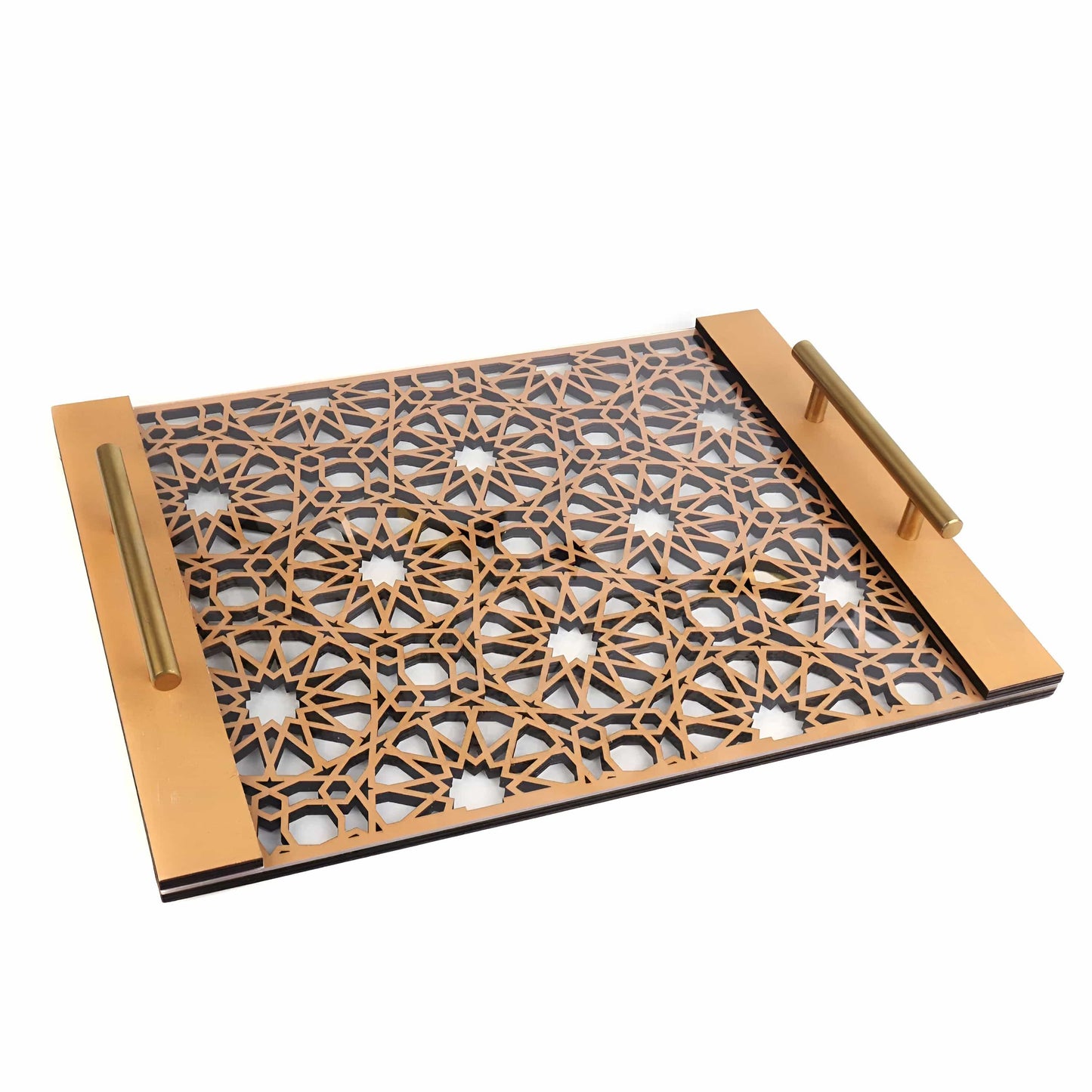 Paxley Gold Pineapple Leaf Tray