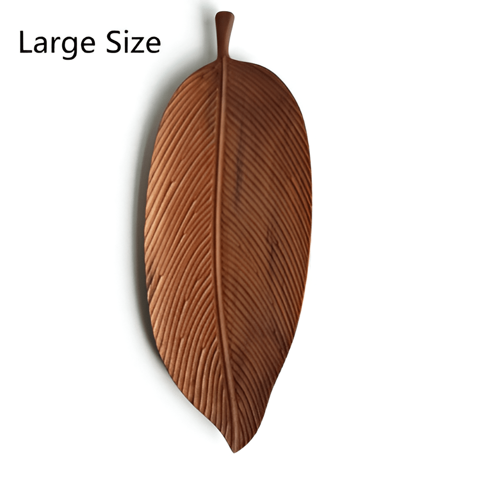 Paxley Wood Decoration Leaf Tray