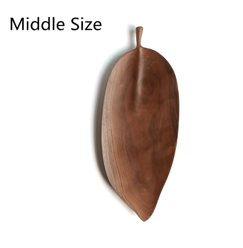 Paxley Wood Decoration Leaf Tray