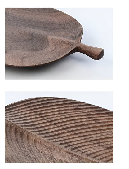 Paxley Wood Decoration Leaf Tray