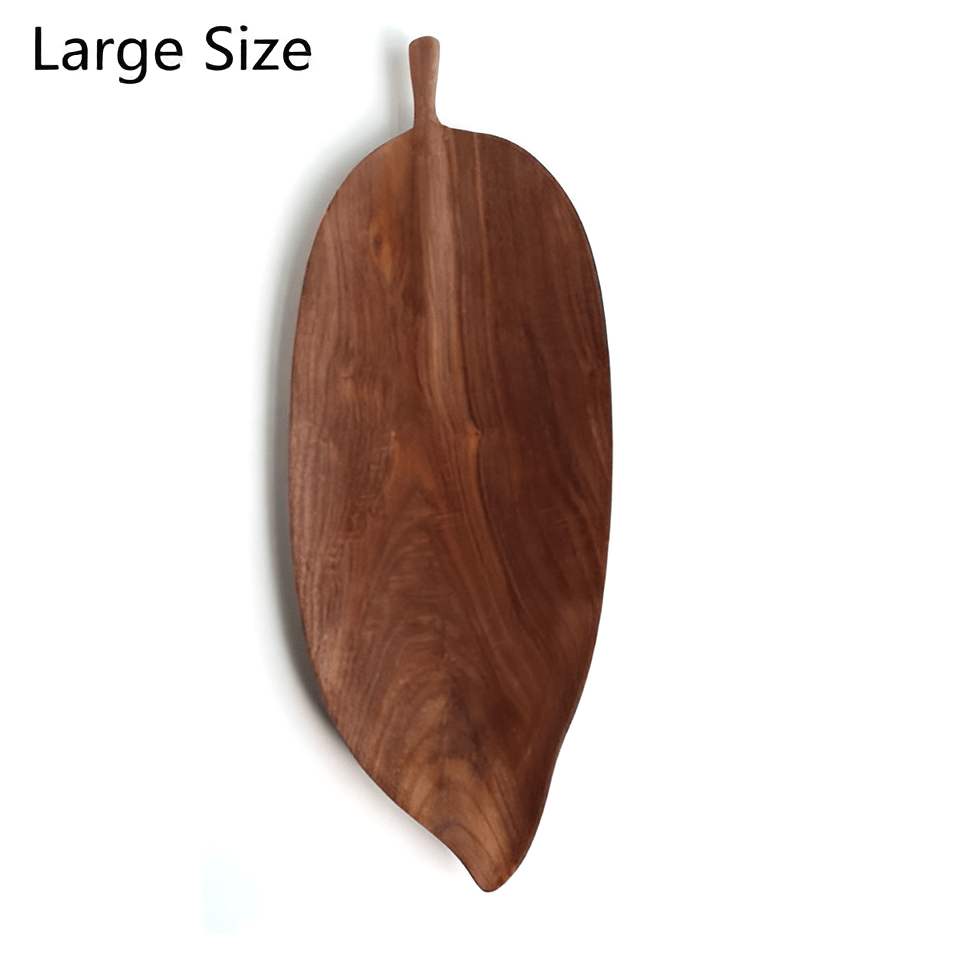 Paxley Wood Decoration Leaf Tray
