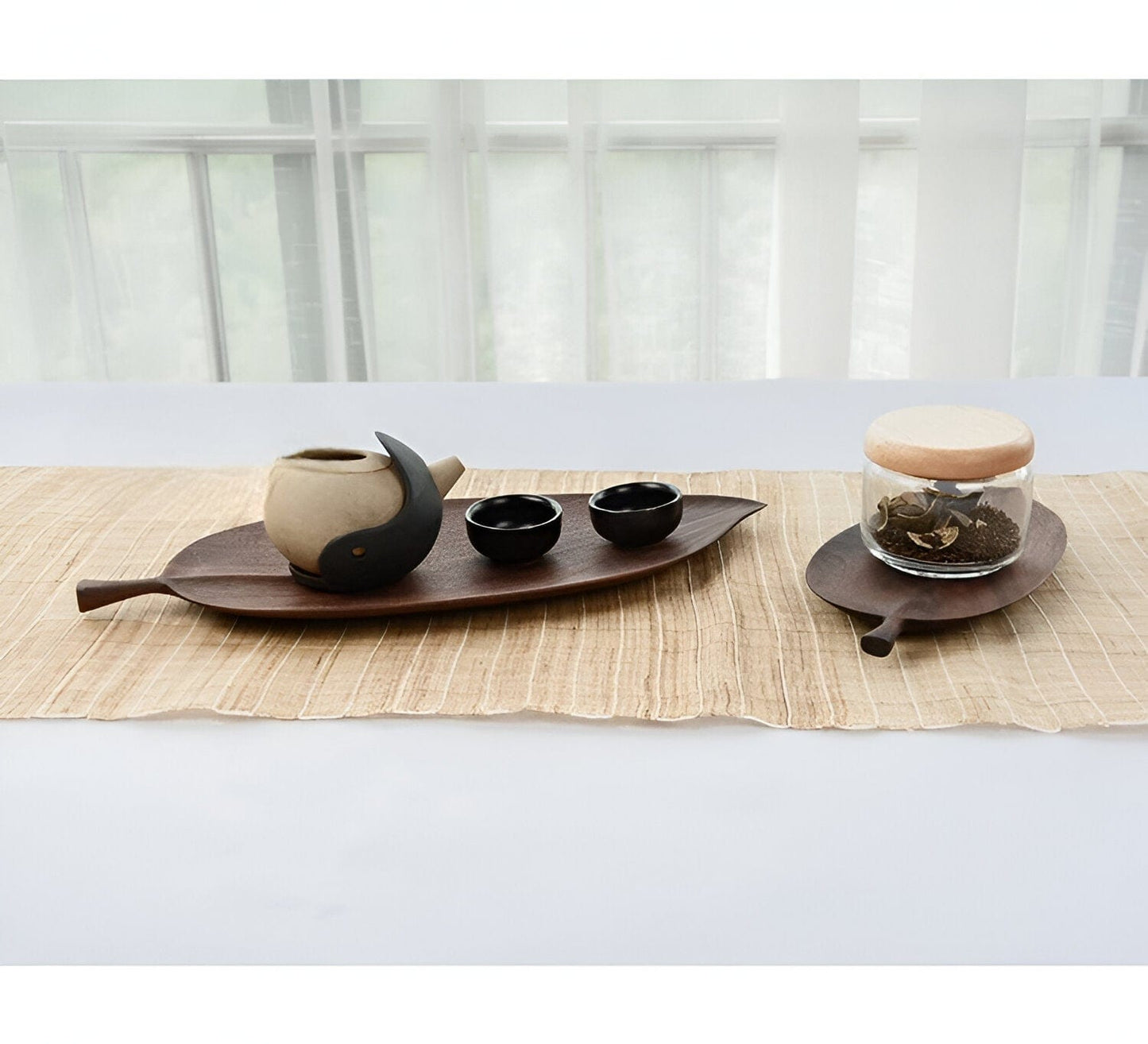 Paxley Wood Decoration Leaf Tray