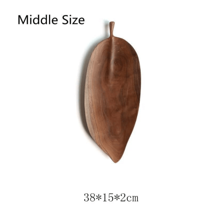 Paxley Wood Decoration Leaf Tray