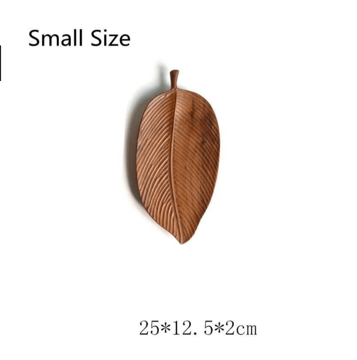Paxley Wood Decoration Leaf Tray