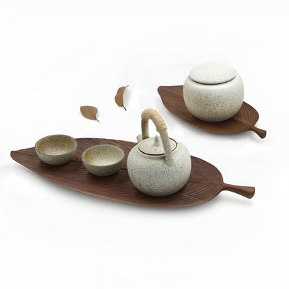 Paxley Wood Decoration Leaf Tray