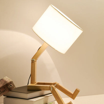 Paxley | Wooden Desk Lamp | LED Light | Table Lamp