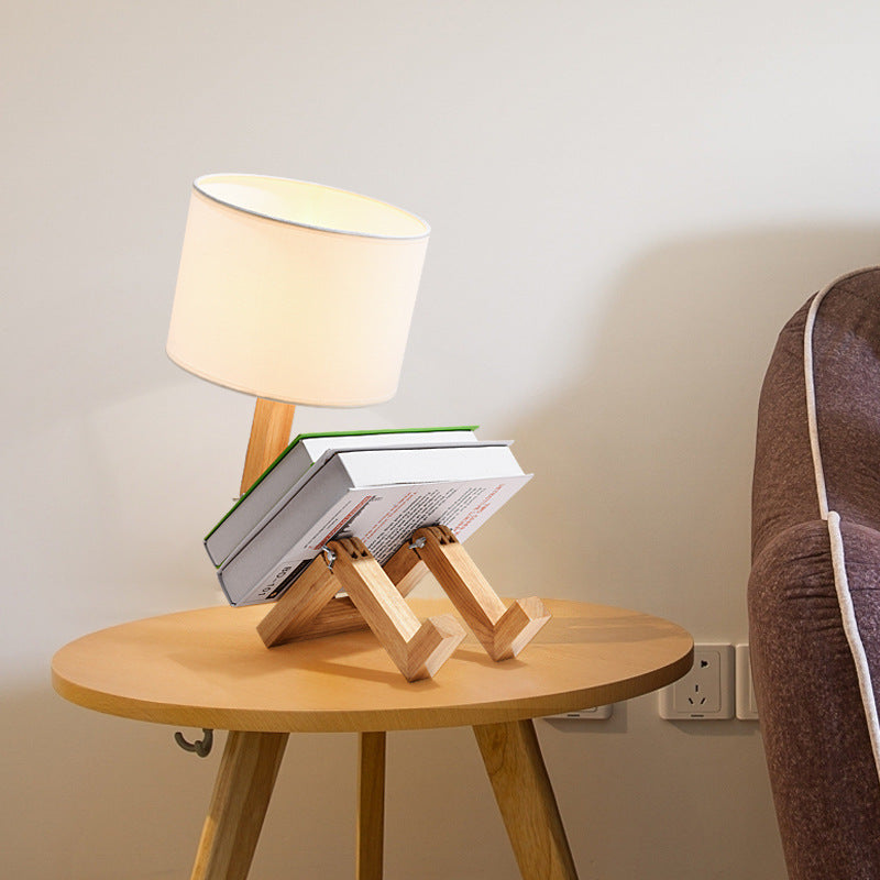 Paxley | Wooden Desk Lamp | LED Light | Table Lamp