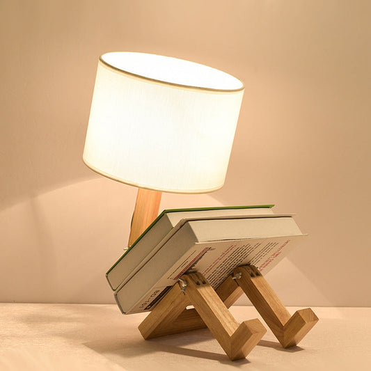 Paxley Wooden Lamp