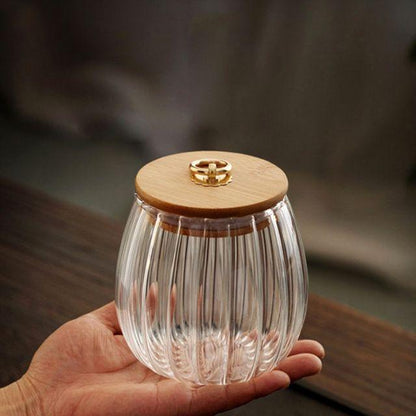 Paxley | Glass Containers with Lid | Elegant and Airtight Storage Rounded