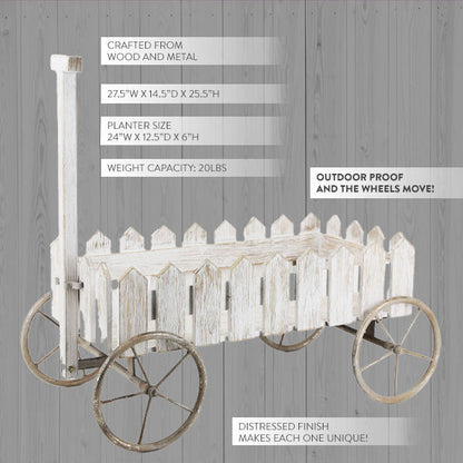 Paxley Wooden Cart