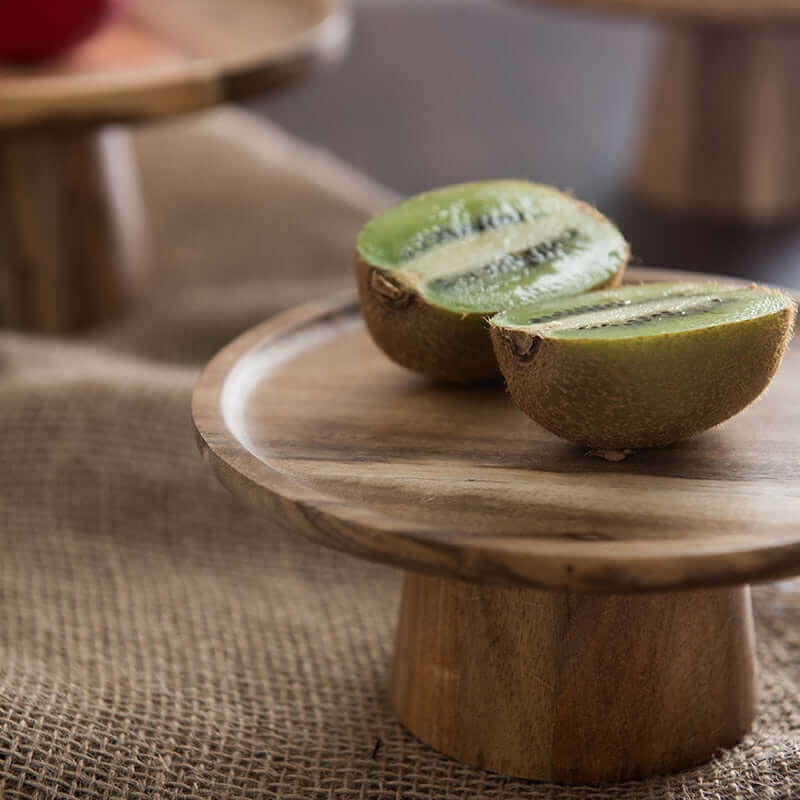 Paxley Wood Cake Stand