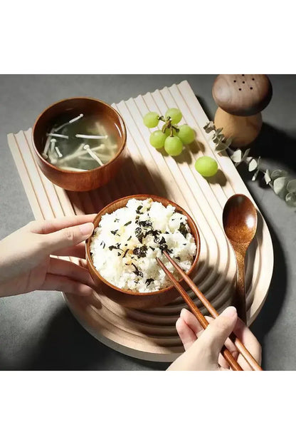 Paxley Charm Wooden Bowls Set