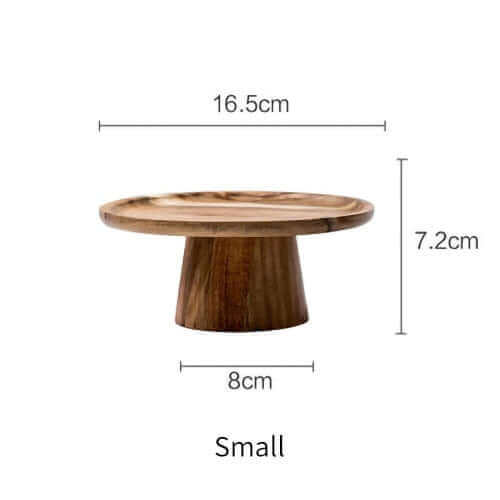 Paxley Wood Cake Stand