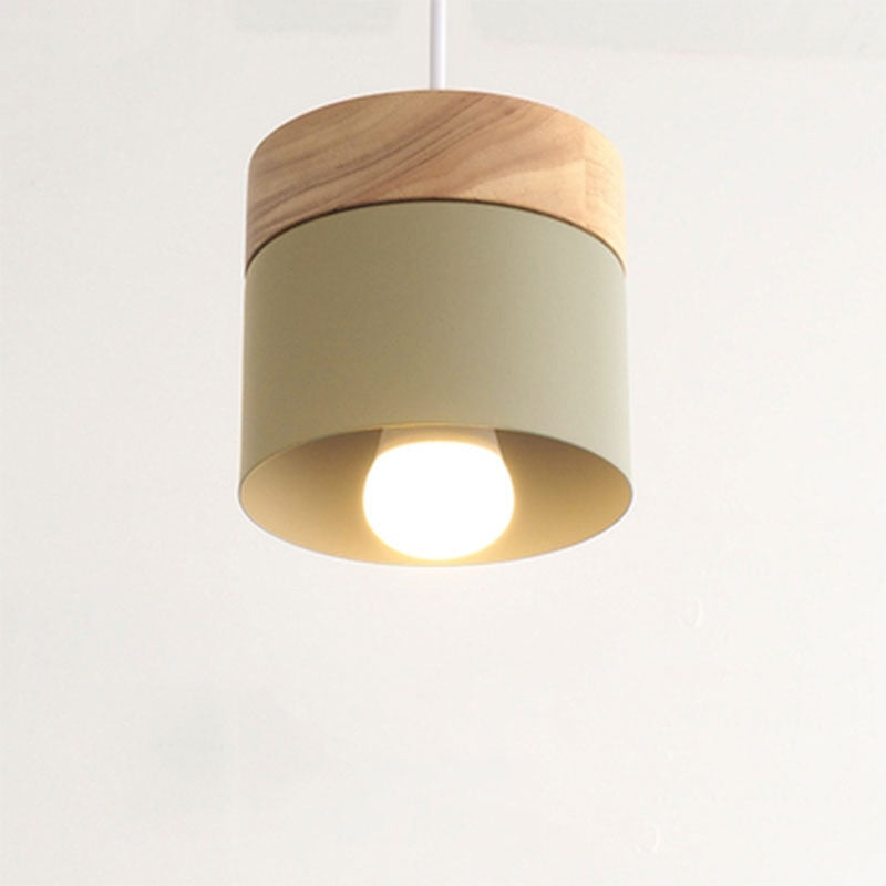 Paxley | Pendant Light | Nordic Wooden Design | Ceiling Lamp Khaki