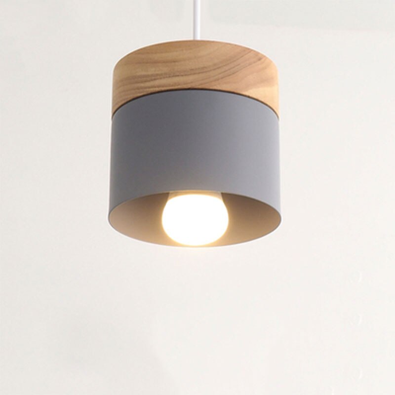 Paxley | Pendant Light | Nordic Wooden Design | Ceiling Lamp Gray