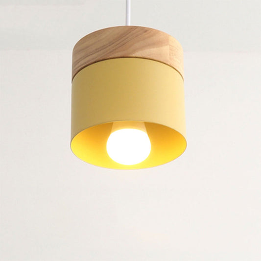 Paxley | Pendant Light | Nordic Wooden Design | Ceiling Lamp Yellow