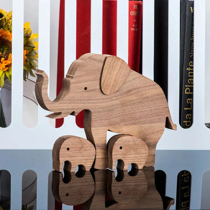 Paxley | Wooden Dog Sculpture | Handcrafted Decor | Table Ornament