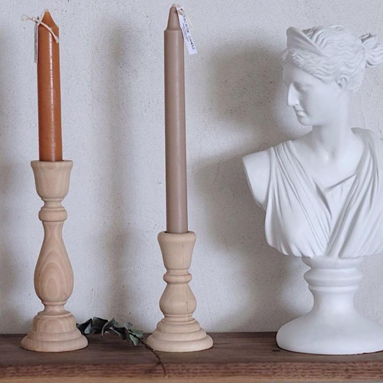 Paxley Classic Wooden Candle Holder | Timeless Design | Elegant Table Decor