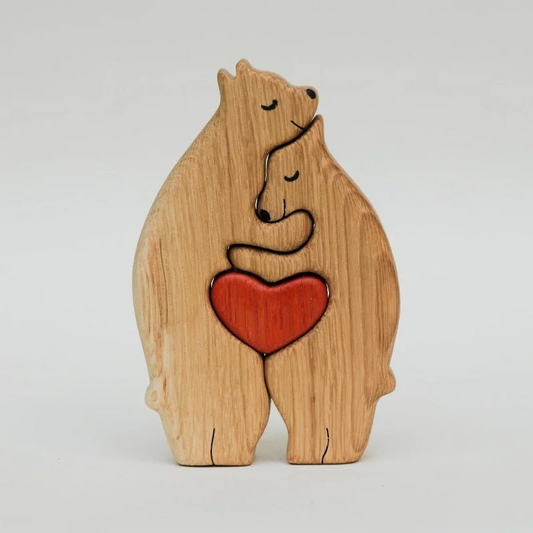 Paxley | Wooden Puzzle Decor | Beech Wood | Decorative Ornament 2 Bjarner