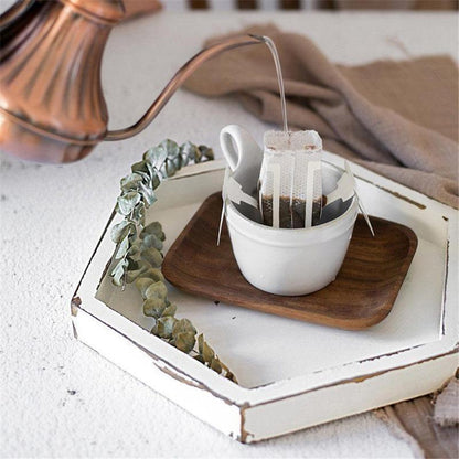 Paxley Wooden Tray Set | Rustic Design | Versatile Use | Decoration and Serving