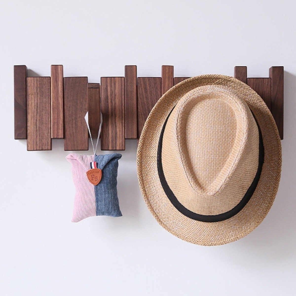 Paxley | Piano Coat Rack | Wall Mounted | Wooden Storage