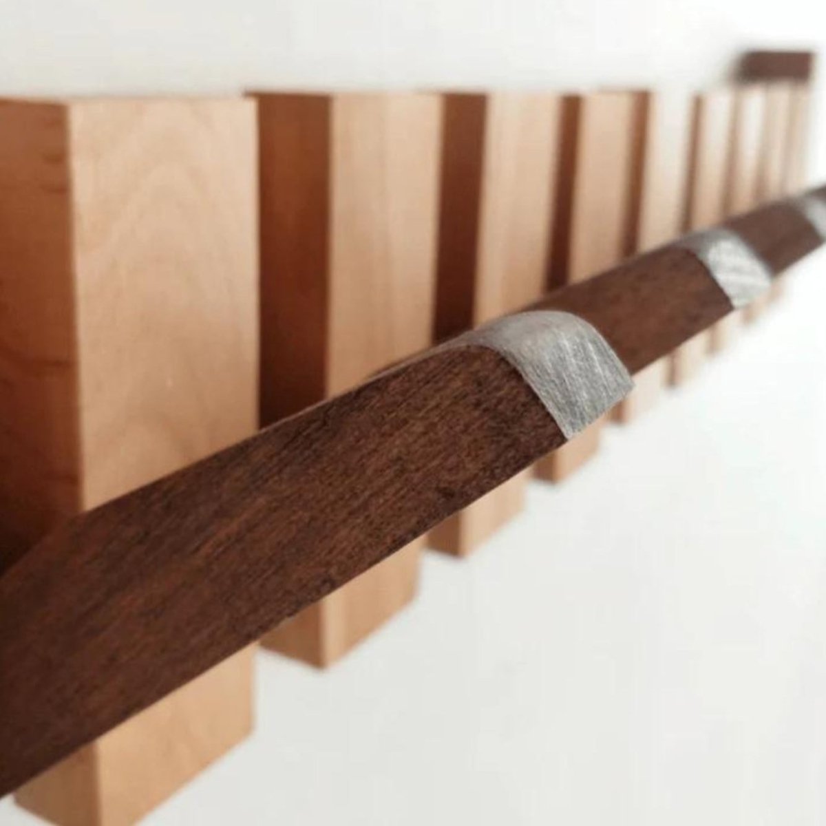 Paxley | Piano Coat Rack | Wall Mounted | Wooden Storage