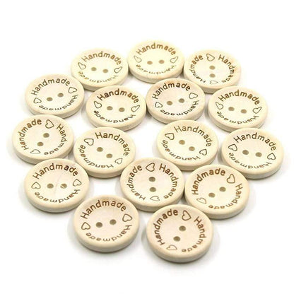 Paxley pieces/pack wooden buttons clothing decoration wedding decor handmade letter love DIY crafting scrapbooking for sewing accessories